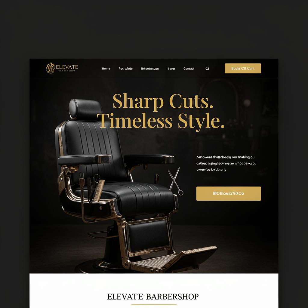 Premium website mockup designed by Adi Raje